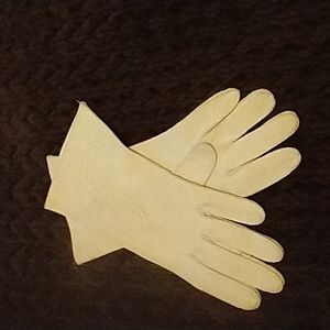 Vintage women's embroidered gloves
